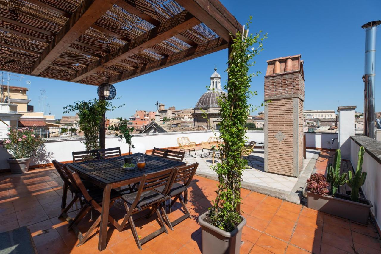 Ferienwohnung Iflat Monti Penthouse Panoramic View Rom Exterior foto